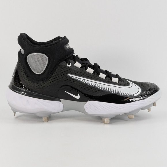 Nike Alpha Huarache Elite 4 Mid \'Black Dark Smoke Grey\' DJ6520-011 main image 6